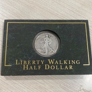 1945 Liberty Walking half dollar